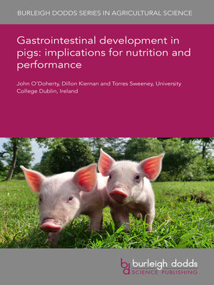 cover image of Gastrointestinal development in pigs